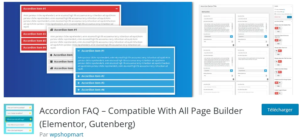 Plugin Wordpress Accordin FAQ